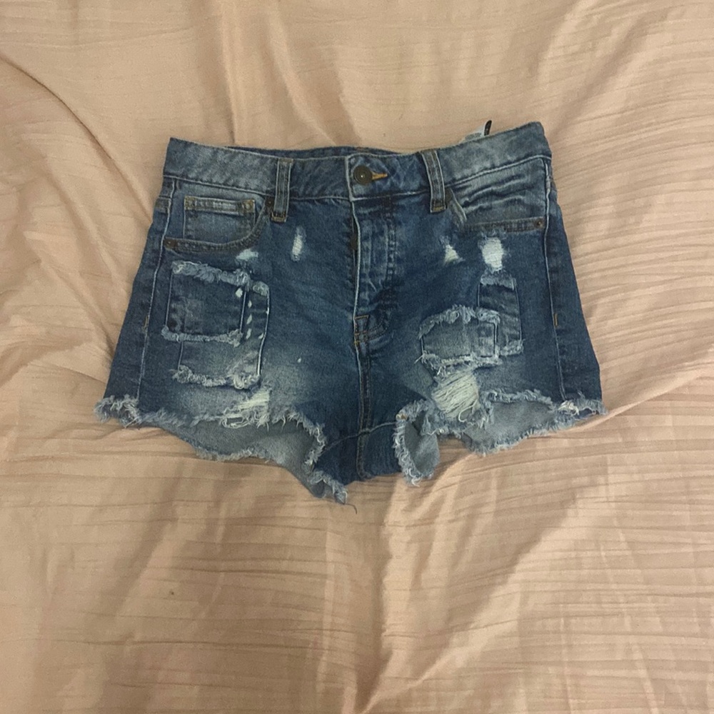 Celebrity Pink “The Brat” Jean Shorts